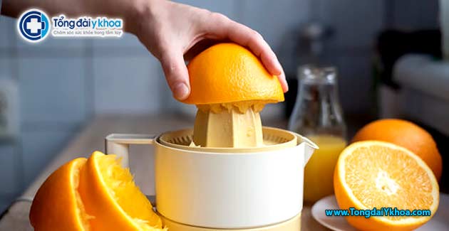 tac hai cua nuoc cam harmful effects of orange juice